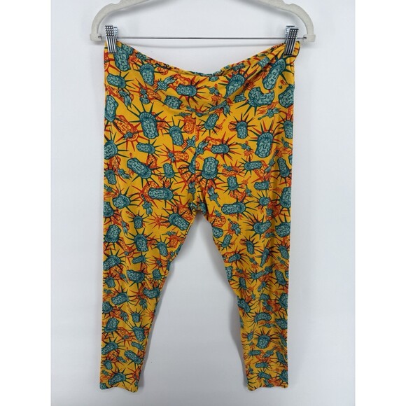 LuLaRoe Tall And Curvy Leggings Americana Collection-Patriotic Statue of Liberty - Picture 1 of 2